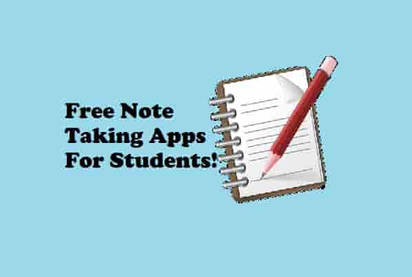 Free note taking apps for students